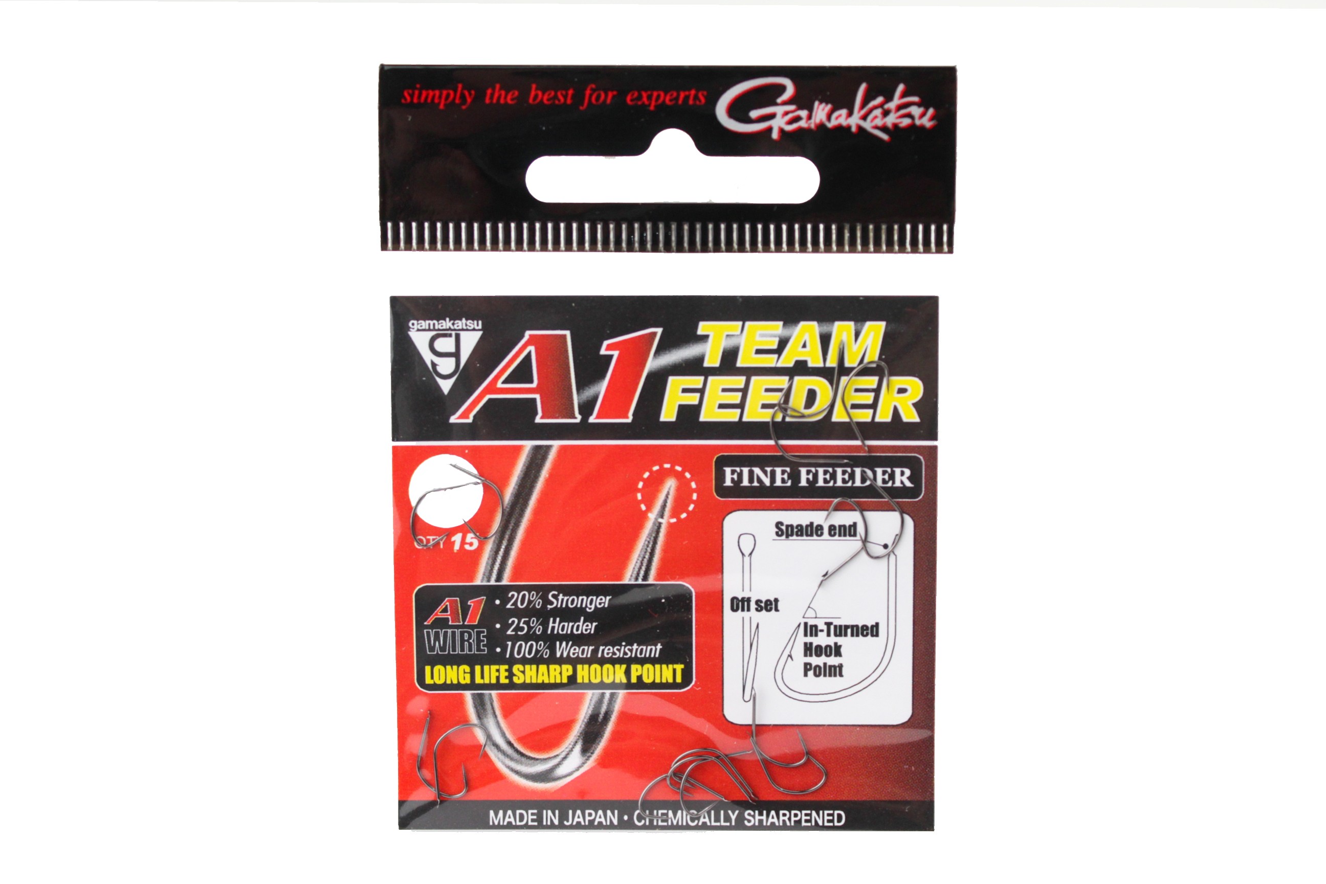 Крючок Gamakatsu A1 Team feeder fine  №14 - фото 1