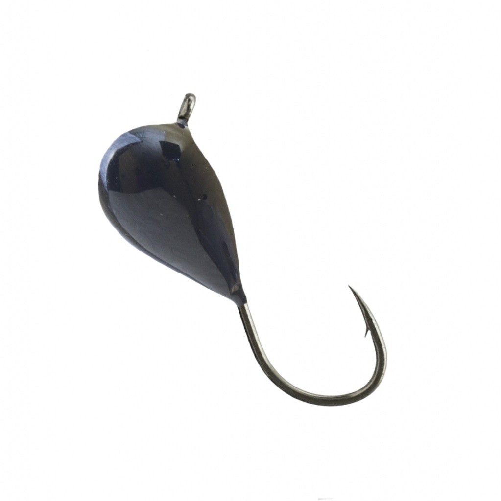 Мормышка Lumicom Капля с ушком вольф обмазка 3,2мм BL 1/10 - фото 1