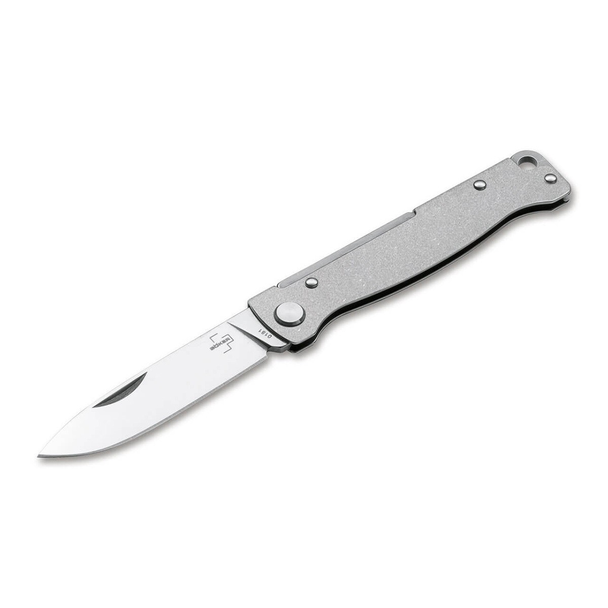 Нож Boker Atlas SW складной сталь 12С27 рукоять металл - фото 1