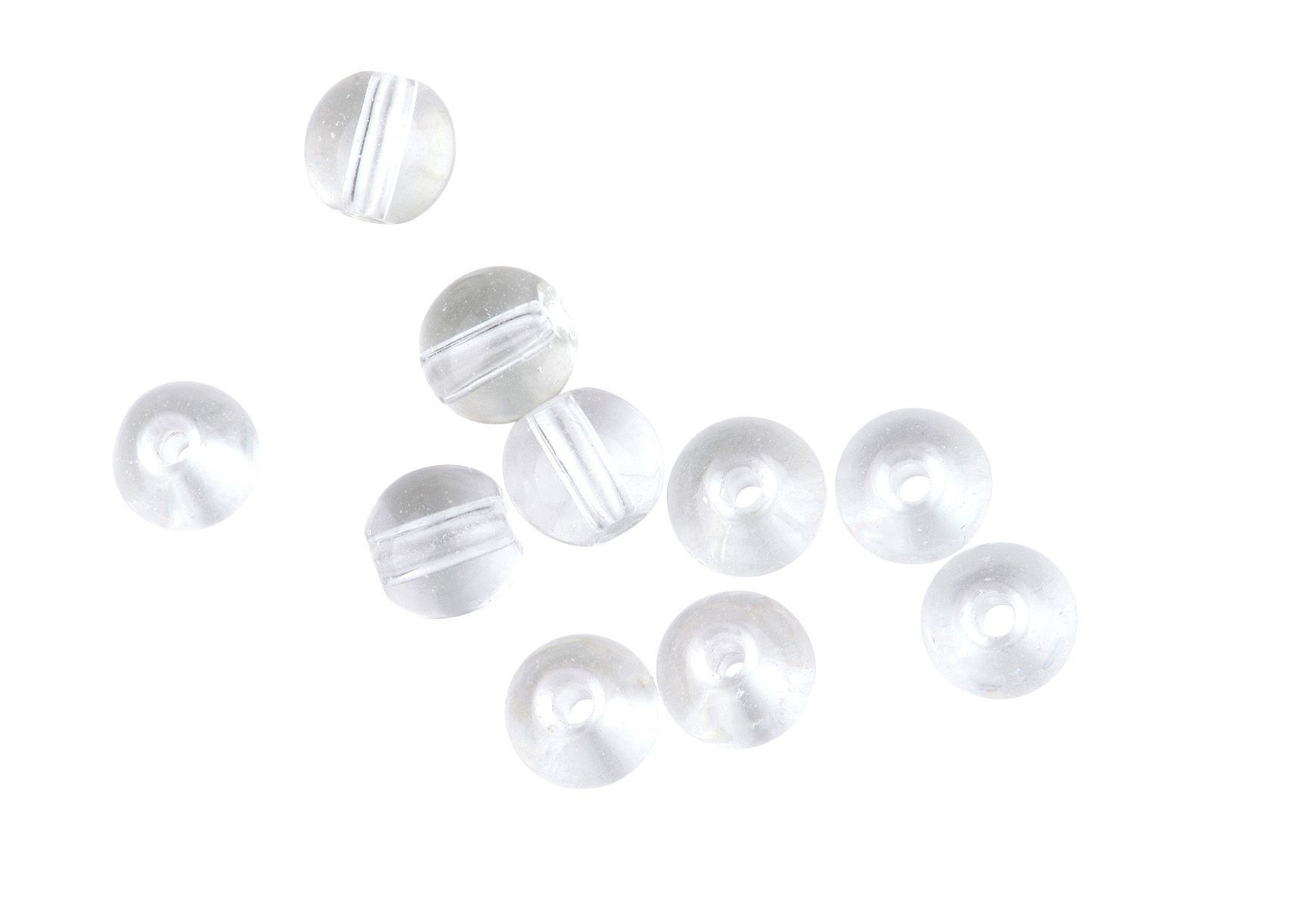 Бусина SPRO Round Glass Beads Clear Diamond 6мм - фото 1