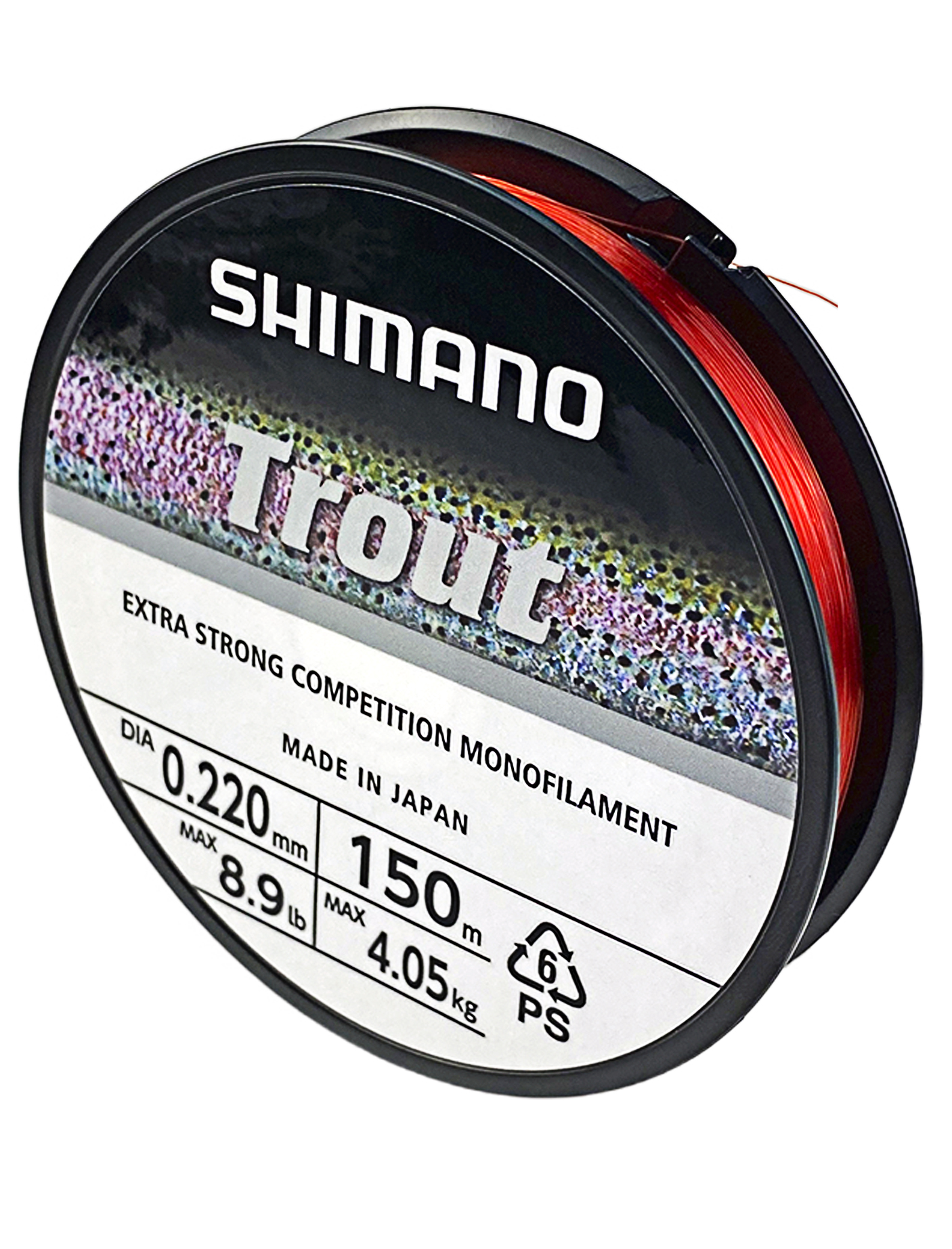 Леска Shimano Trout Competition 150м 0.22мм - фото 1