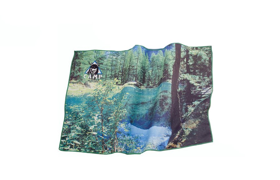 Полотенце Camp Printed dry towel lake - фото 1