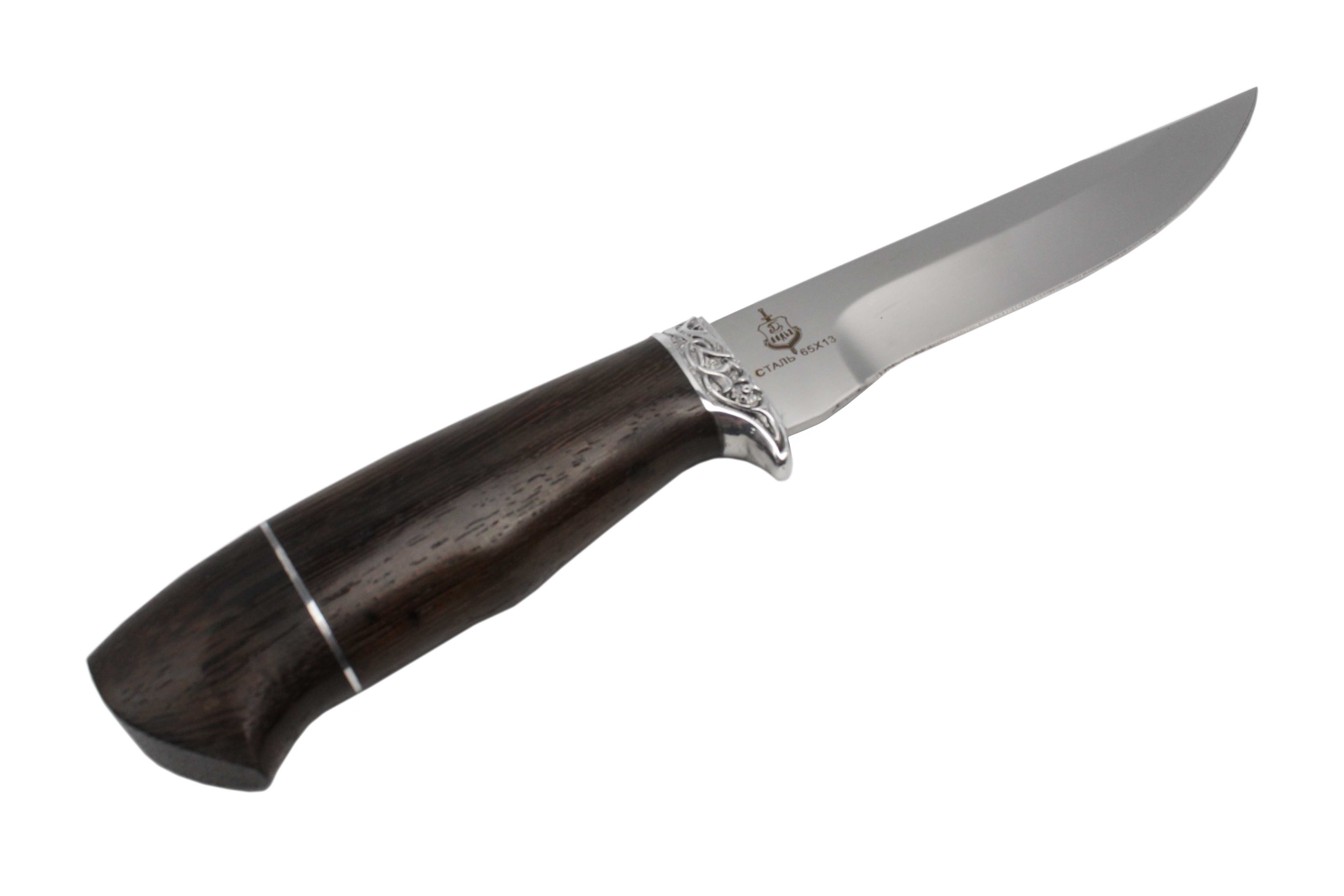 Нож Ладья Кайман НТ-24 65х13 венге - фото 1