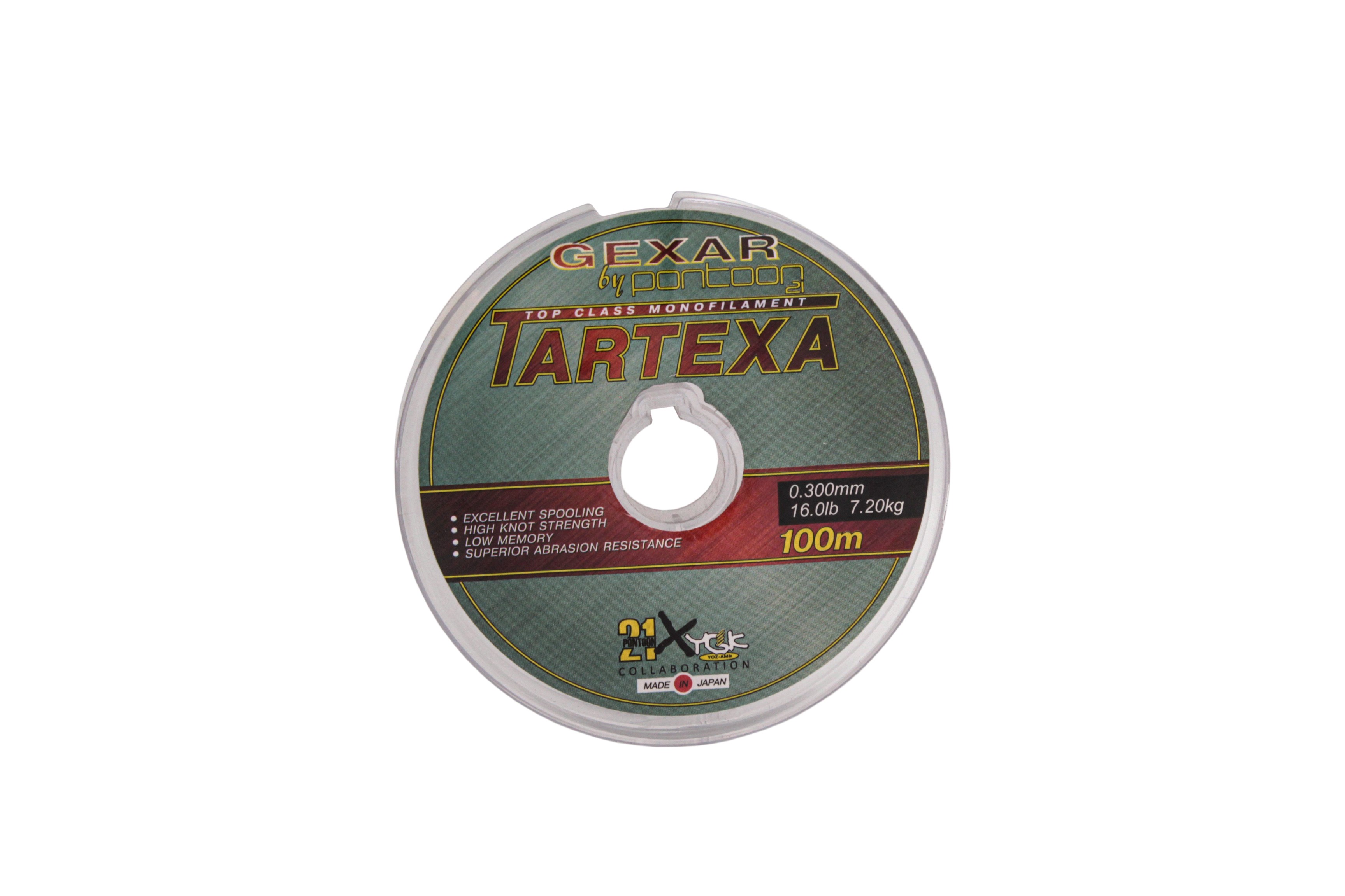 Леска Pontoon21 Gexar Tartexa 0.30мм 16.0lb 7.2кг светло-серая - фото 1