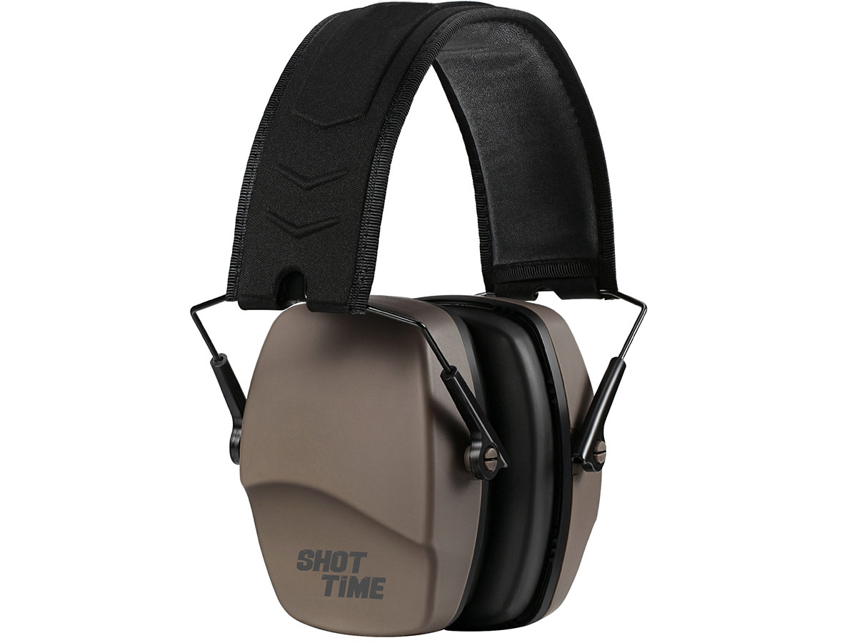 Наушники ShotTime противошумные 16 стрелковые NRR 25dB /SNR 31dB Tan - фото 1