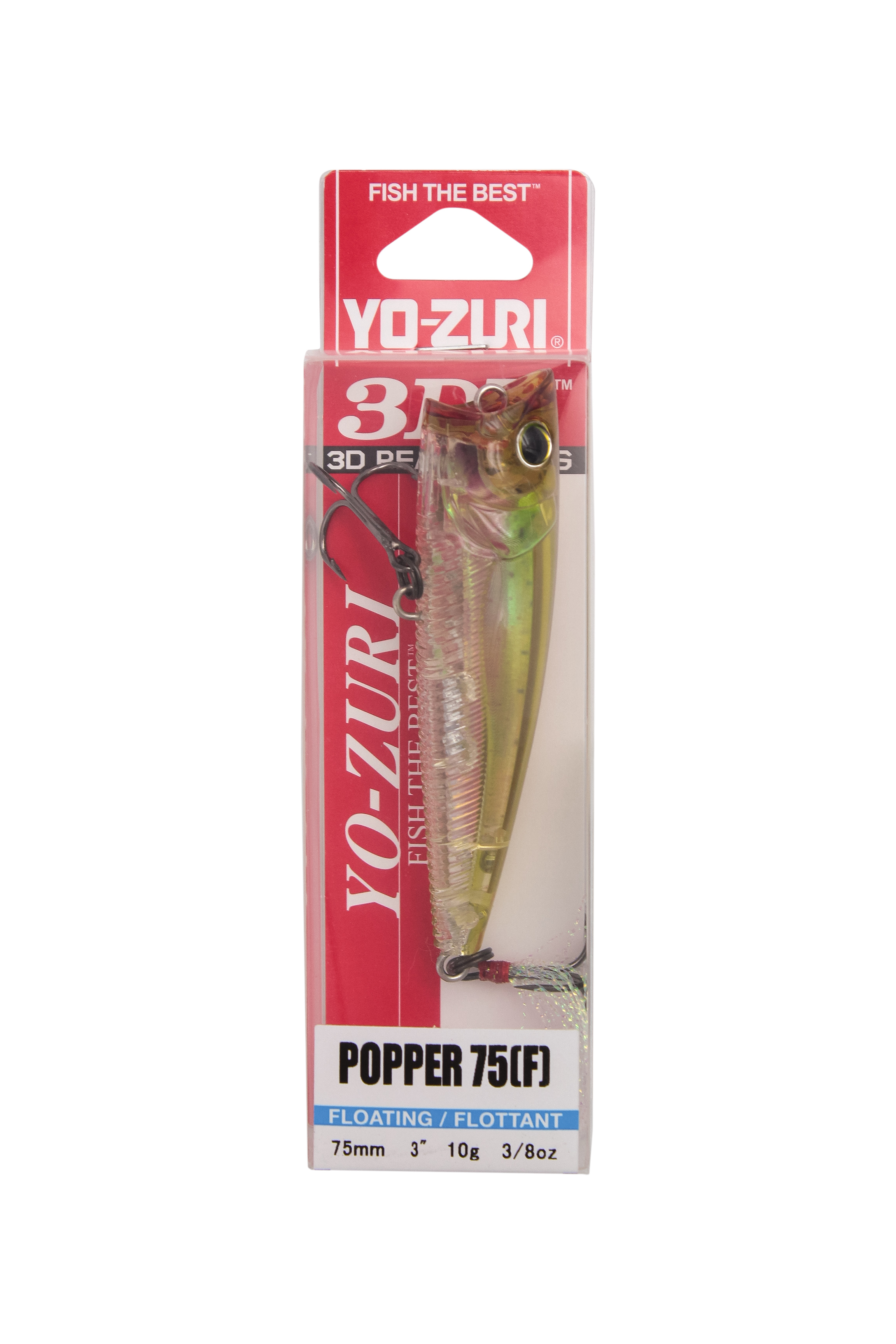 Воблер Yo-Zuri 3DR popper 75F R1305 RRT - фото 1