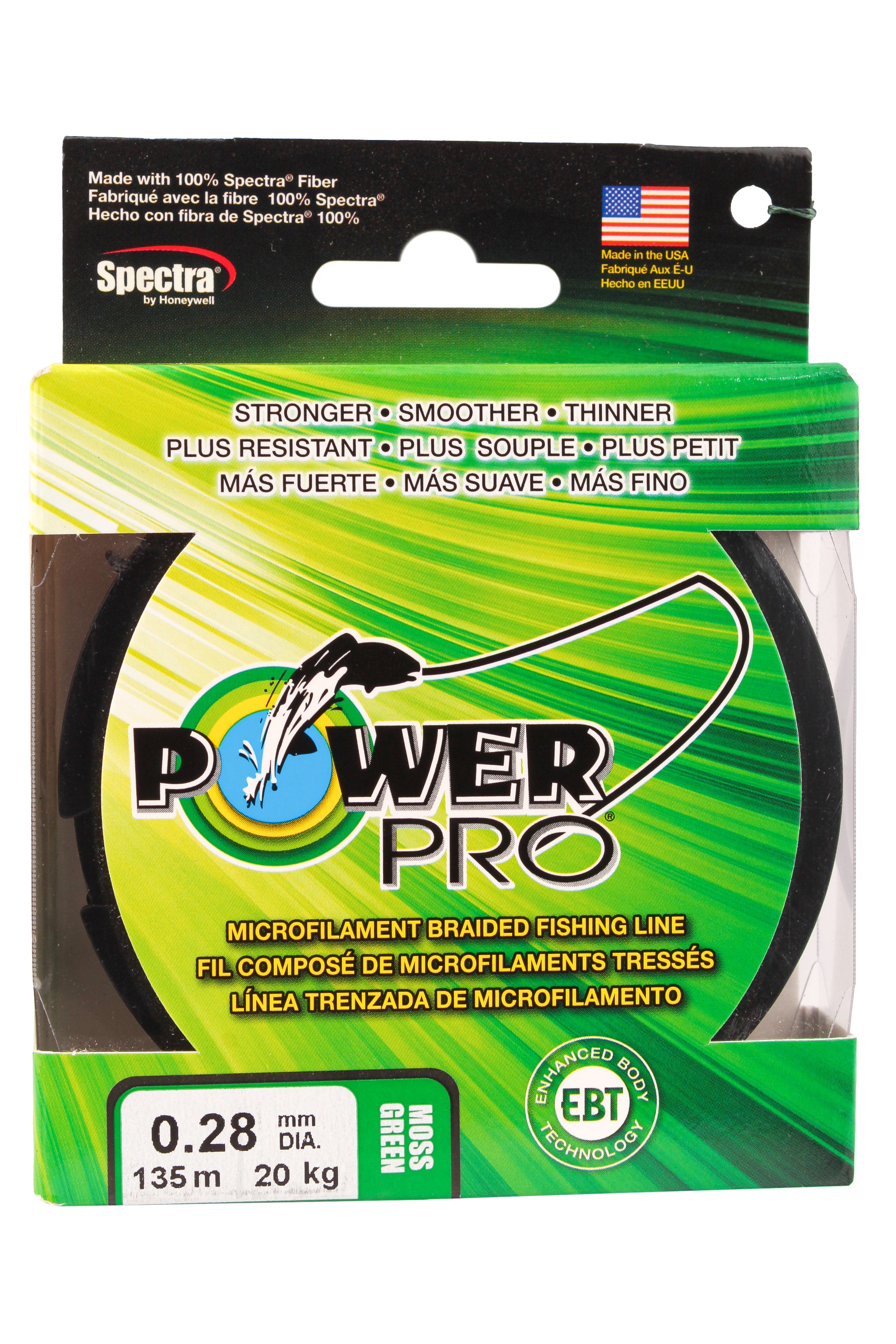 Шнур Power Pro 135м 0,28мм moss green - фото 1