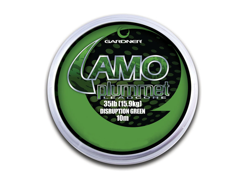Лидкор Gardner camo plummet leadcore green 10м 35bs - фото 1