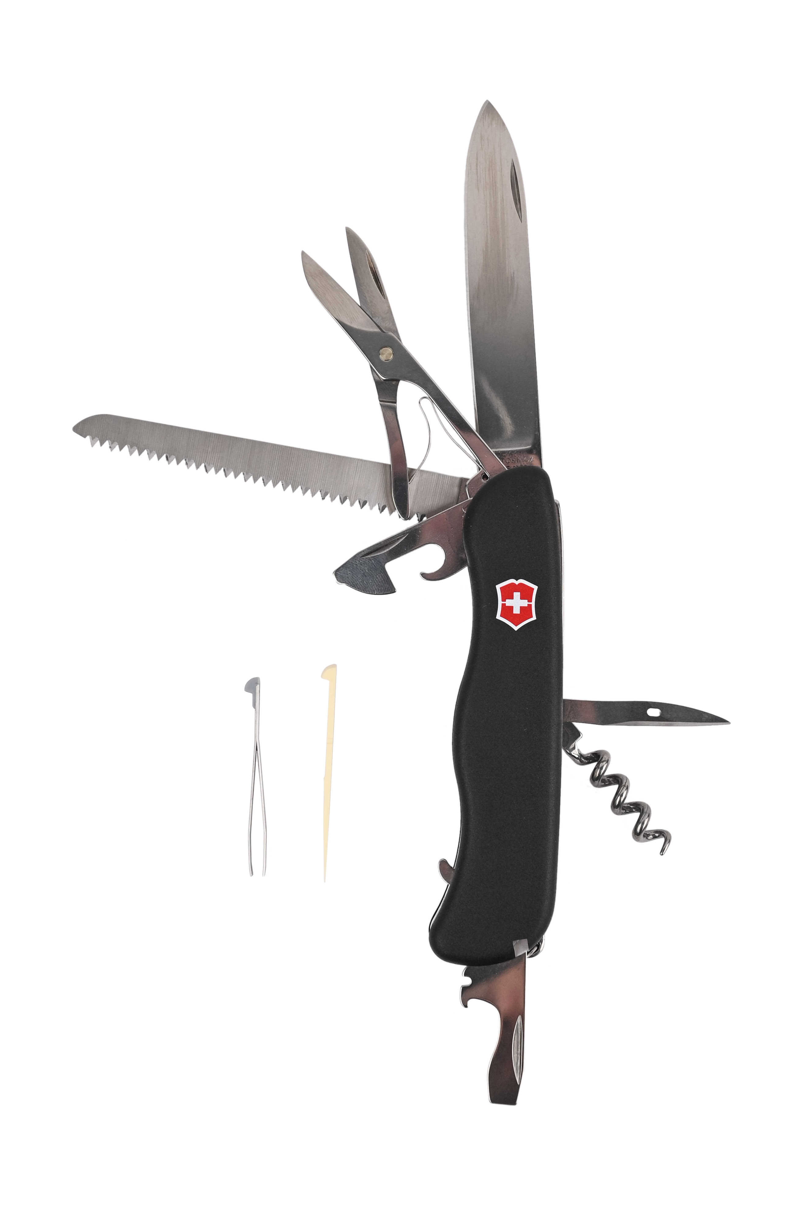 Нож Victorinox Outrider 111мм 14 функций черный - фото 1