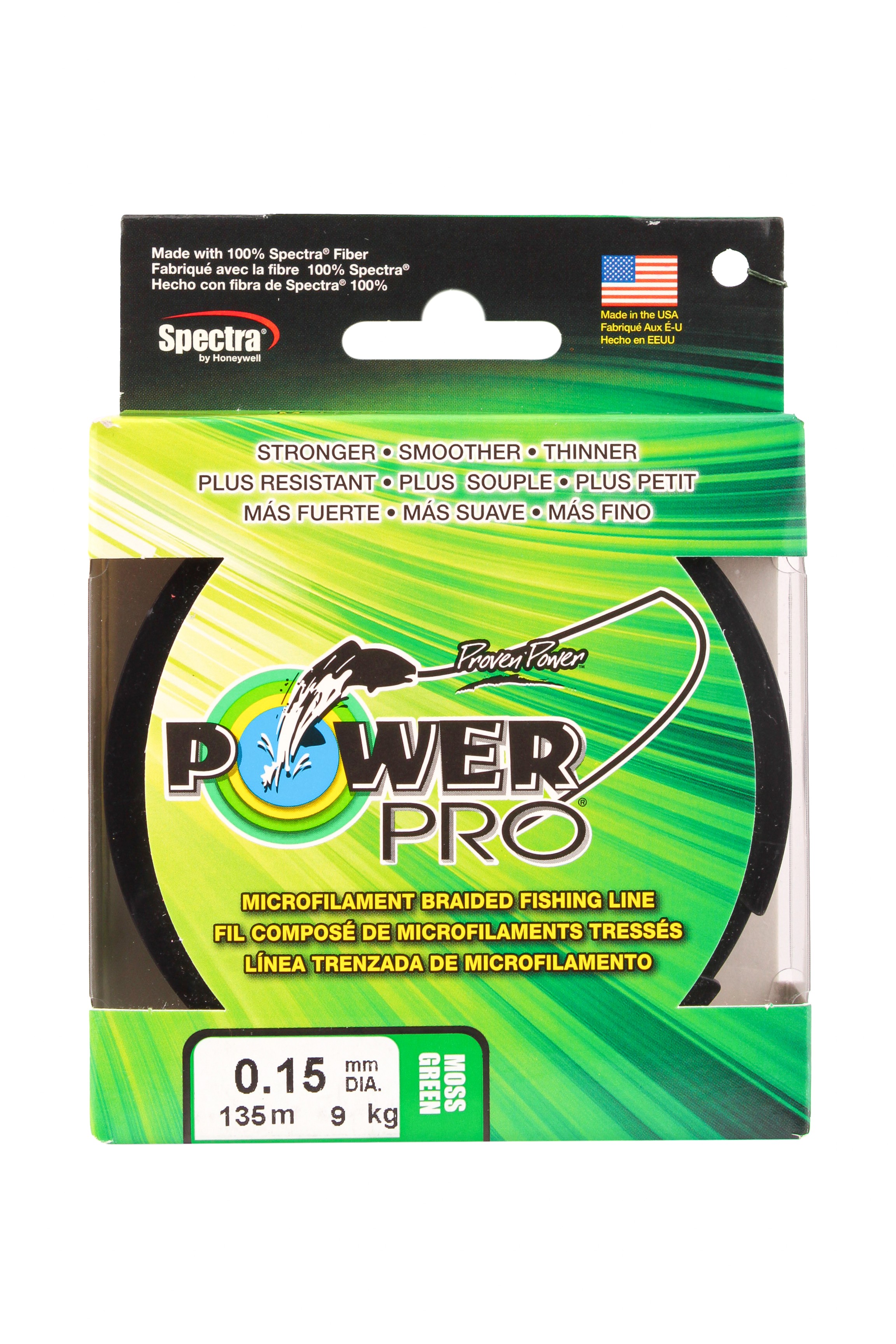 Шнур Power Pro 135м 0,15мм moss green - фото 1