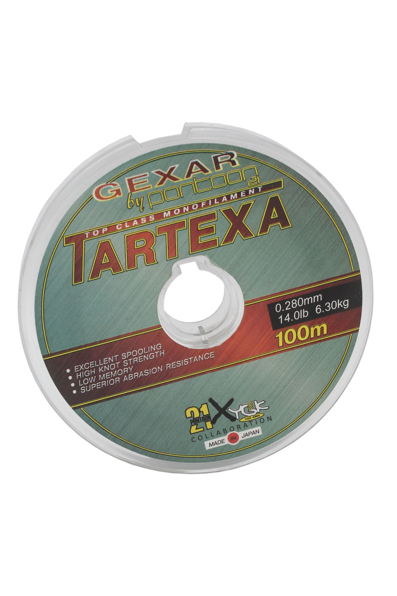 Леска Pontoon21 Gexar Tartexa 0.28мм 14.0lb 6.3кг светло-серая - фото 1