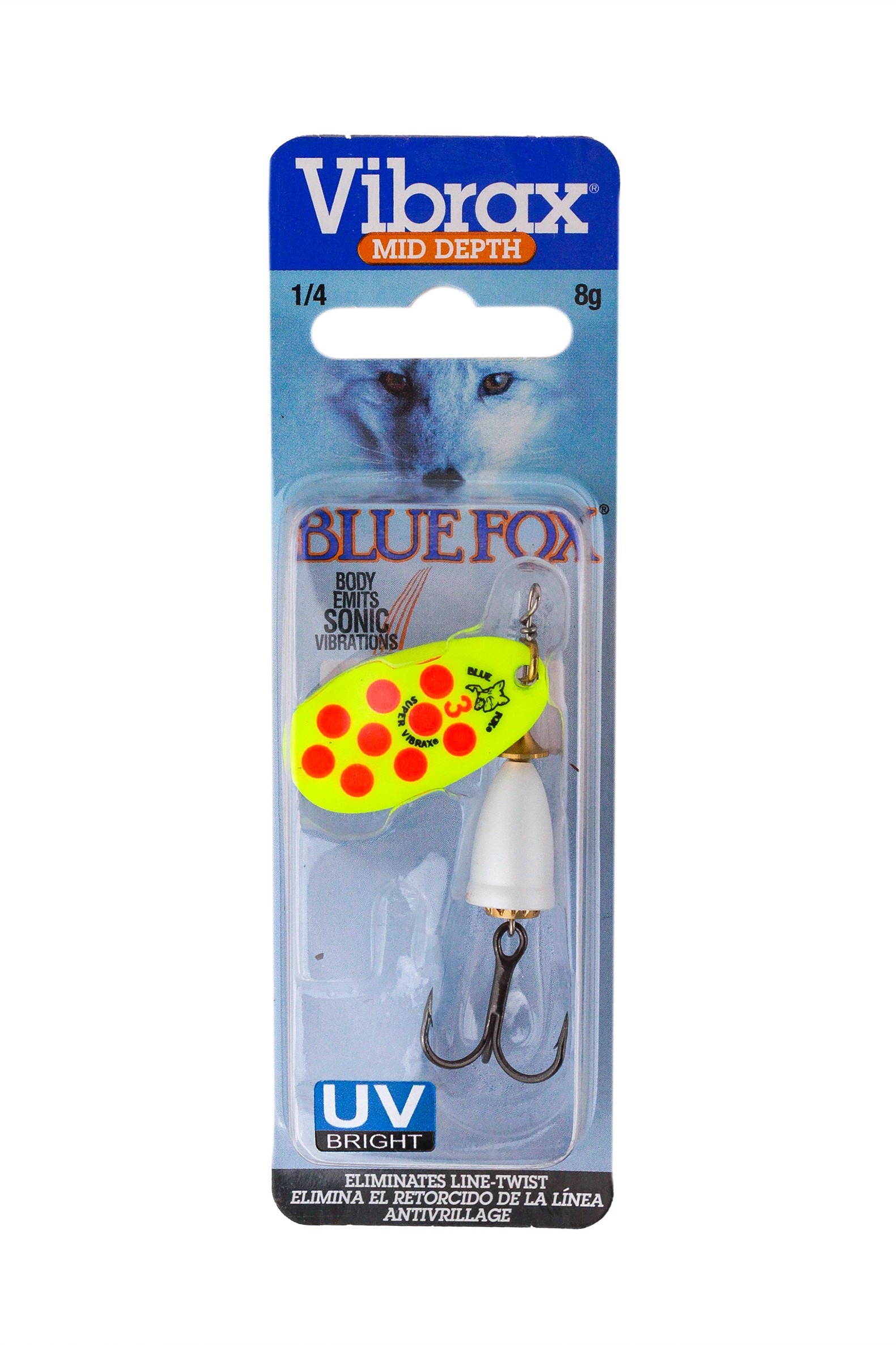 Блесна Blue Fox BFU3/YOPU - фото 1