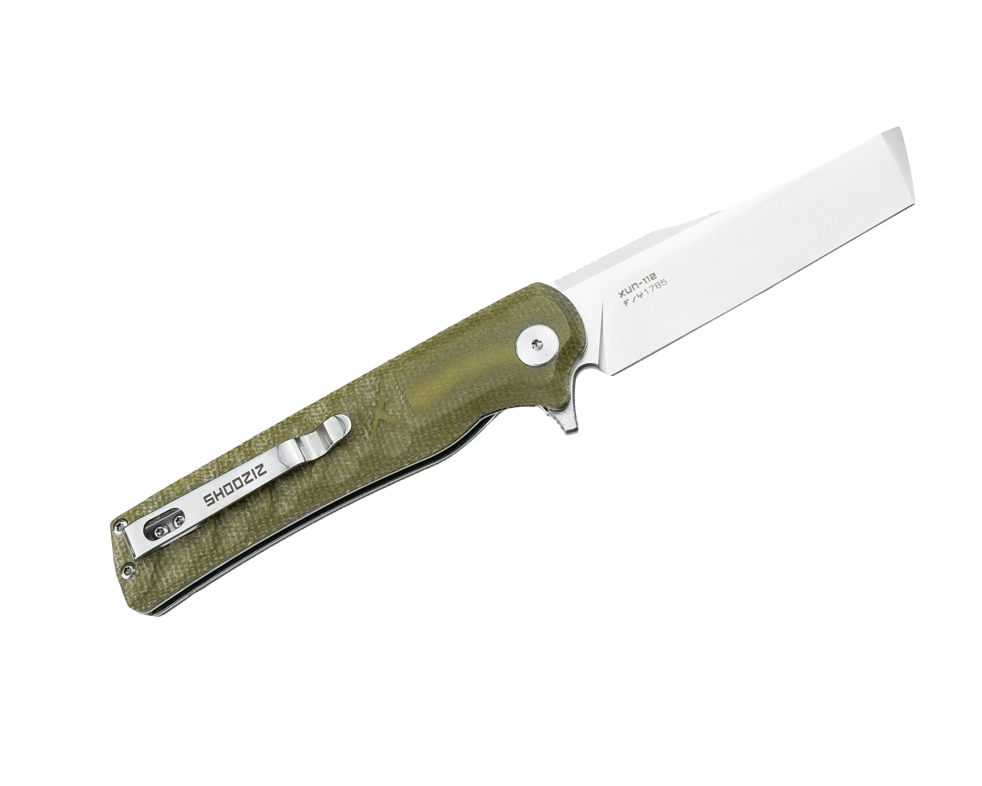 Нож SHOOZIZ XUN112-G складной 14C28N рукоять G10+3D - фото 1