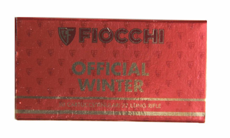 Патрон 22 LR Fiocchi Official Winter (50шт) - фото 1