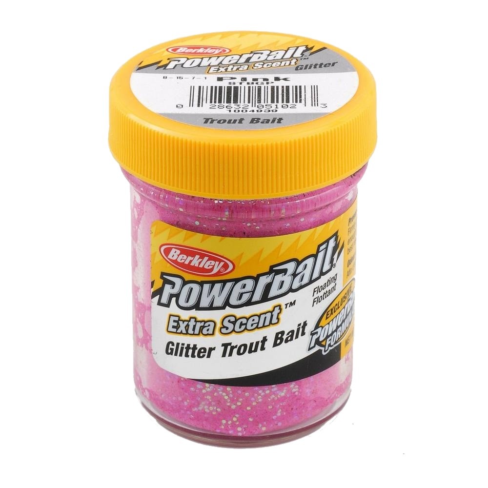 Паста Berkley PowerBait Select Glitter Trout Bait 50гр Pink - фото 1