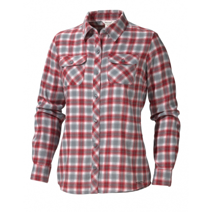 Рубашка Marmot Wm`s Southshore flannel ls dark red - фото 1