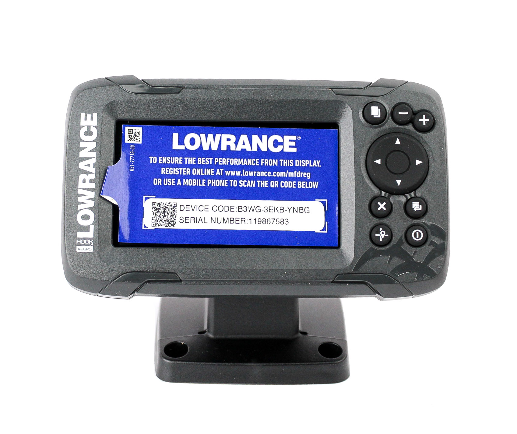 Эхолот Lowrance Hook2-4x GPS bullet skimmer - фото 1