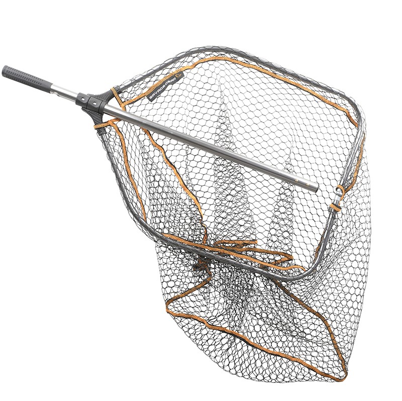 Подсачек Savage Gear Full frame rubber mesh landing net L 95-150см - фото 1