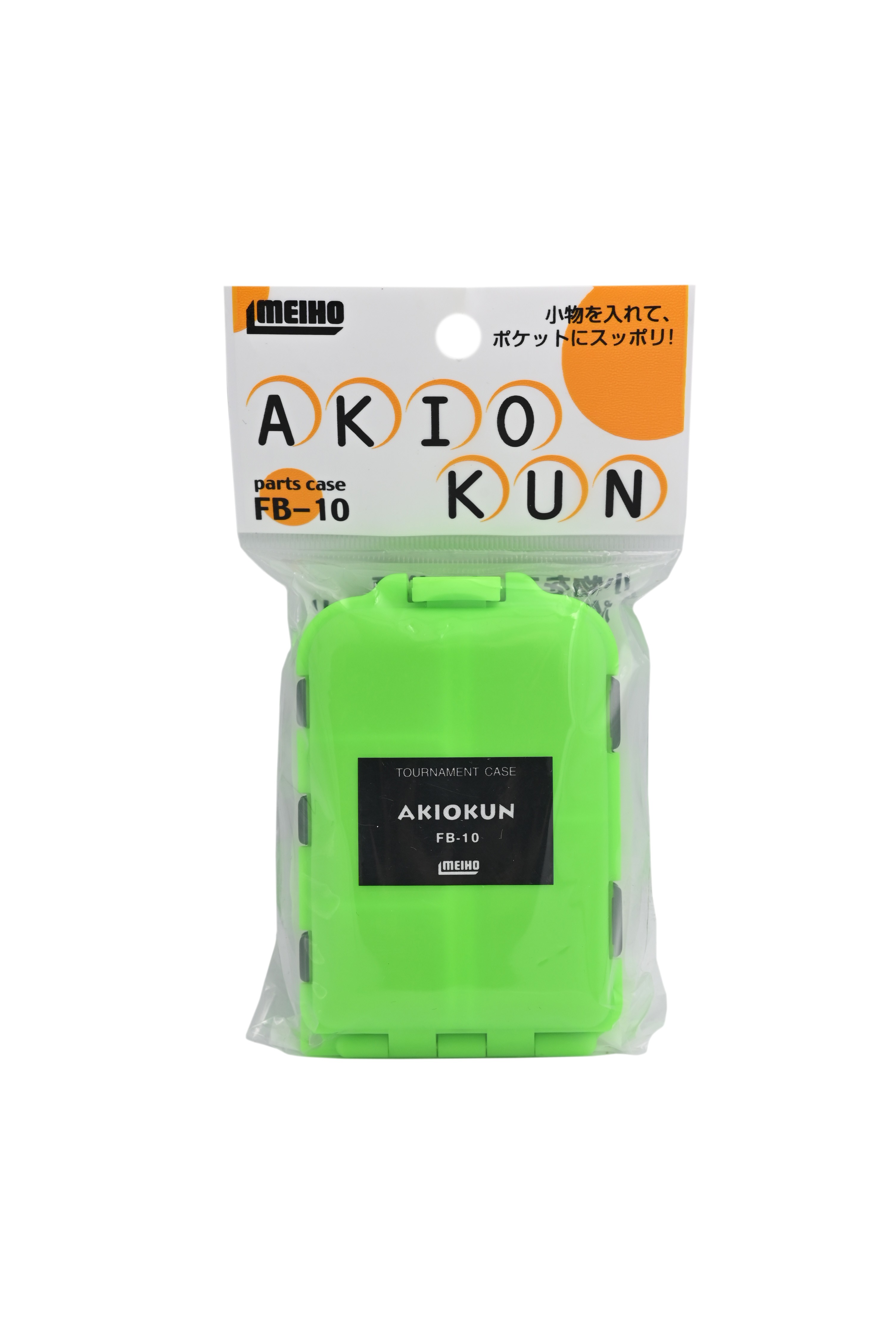 Коробка Meiho Versus Akiokun FB-10 97x65x30 мм Green - фото 1