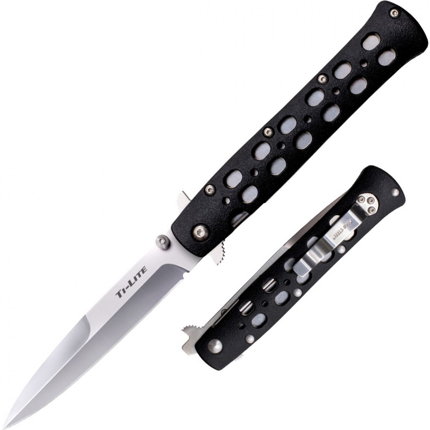 Нож Cold Steel Ti-Lite скл. клинок 10.3 см сталь AUS8A рук - фото 1
