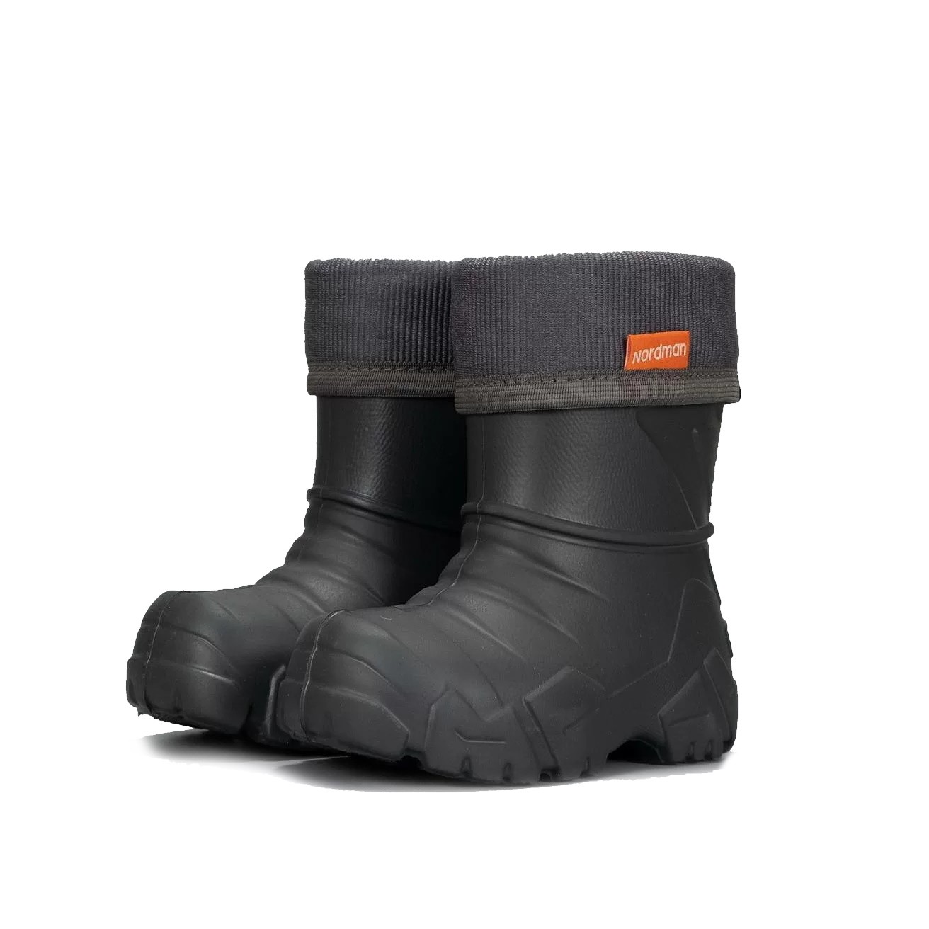 Сапоги Nordman Kids дошкольные утепленные с манжетой из вельвета ЭВА желтые - фото 1