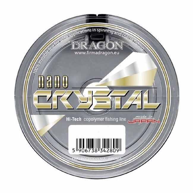 Леска Dragon Nano Crystal прозрачная 135м 0.20мм 5.40кг - фото 1