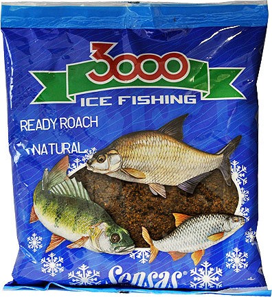 Прикормка Sensas 3000 0,5кг Roach natural зимняя сухая  - фото 1