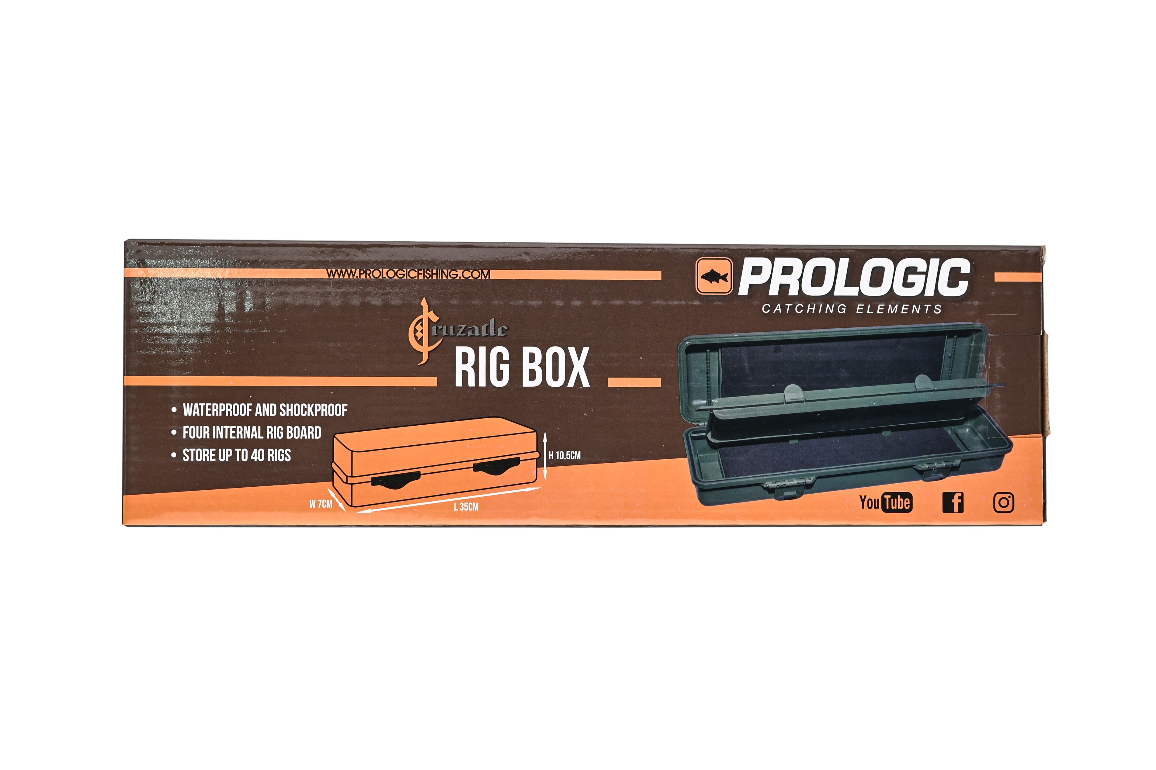 Коробка Prologic Cruzade Rig Box для поводков 35х10,5х7см - фото 1