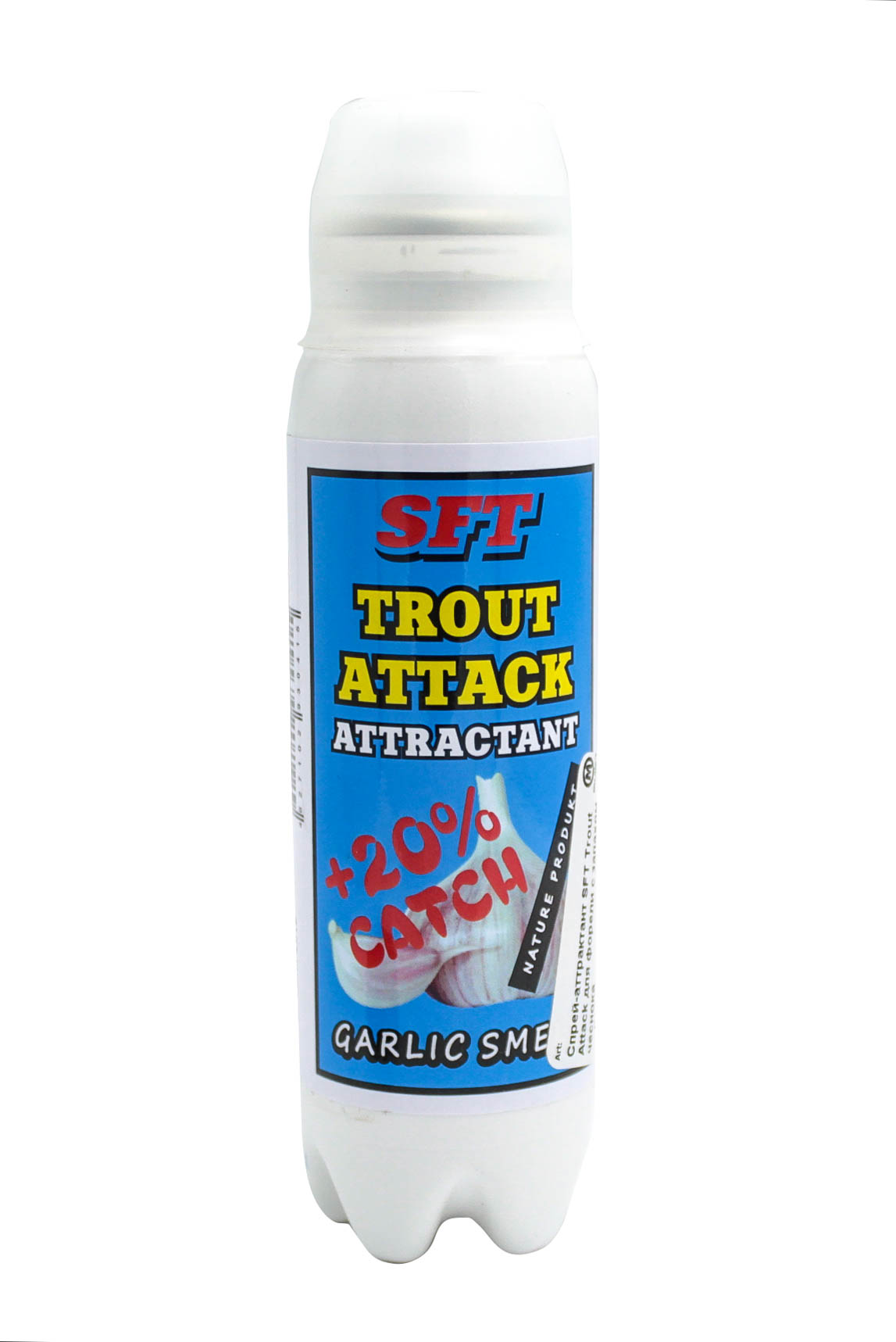 Спрей-аттрактант SFT Trout Attack для форели с запахом чеснока - фото 1