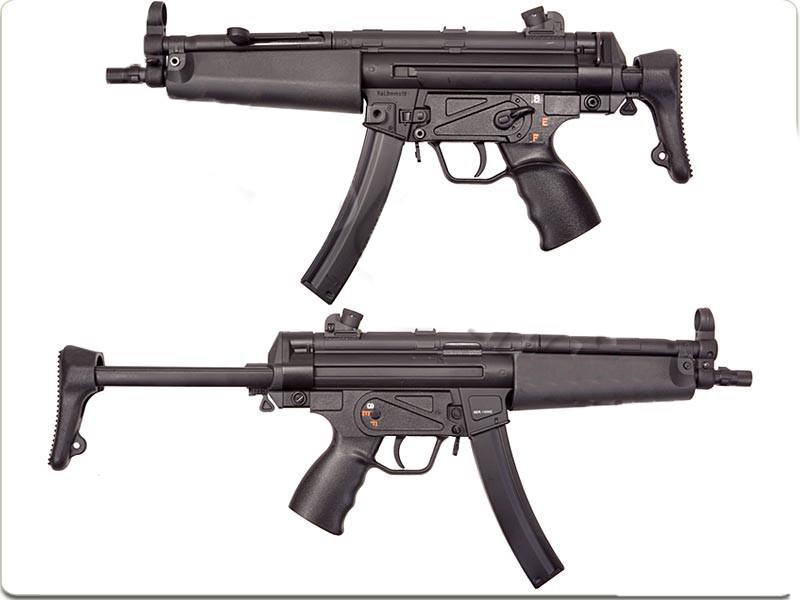 Автомат Classic Army CA MP5 A5 Navy B&T AEG черный  - фото 1