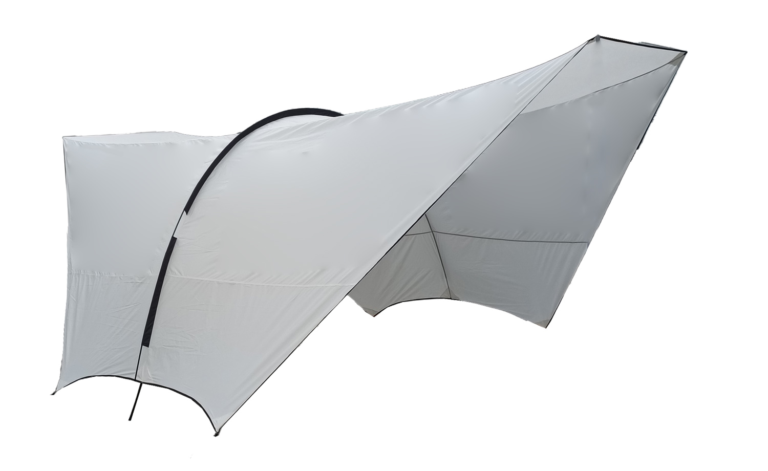 Тент Talberg MAKHAON TENT SAHARA автомобильный серый - фото 1