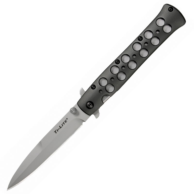 Нож Cold Steel Ti-Lite скл. клинок 10.3 см сталь AUS8A рук. алюм. - фото 1