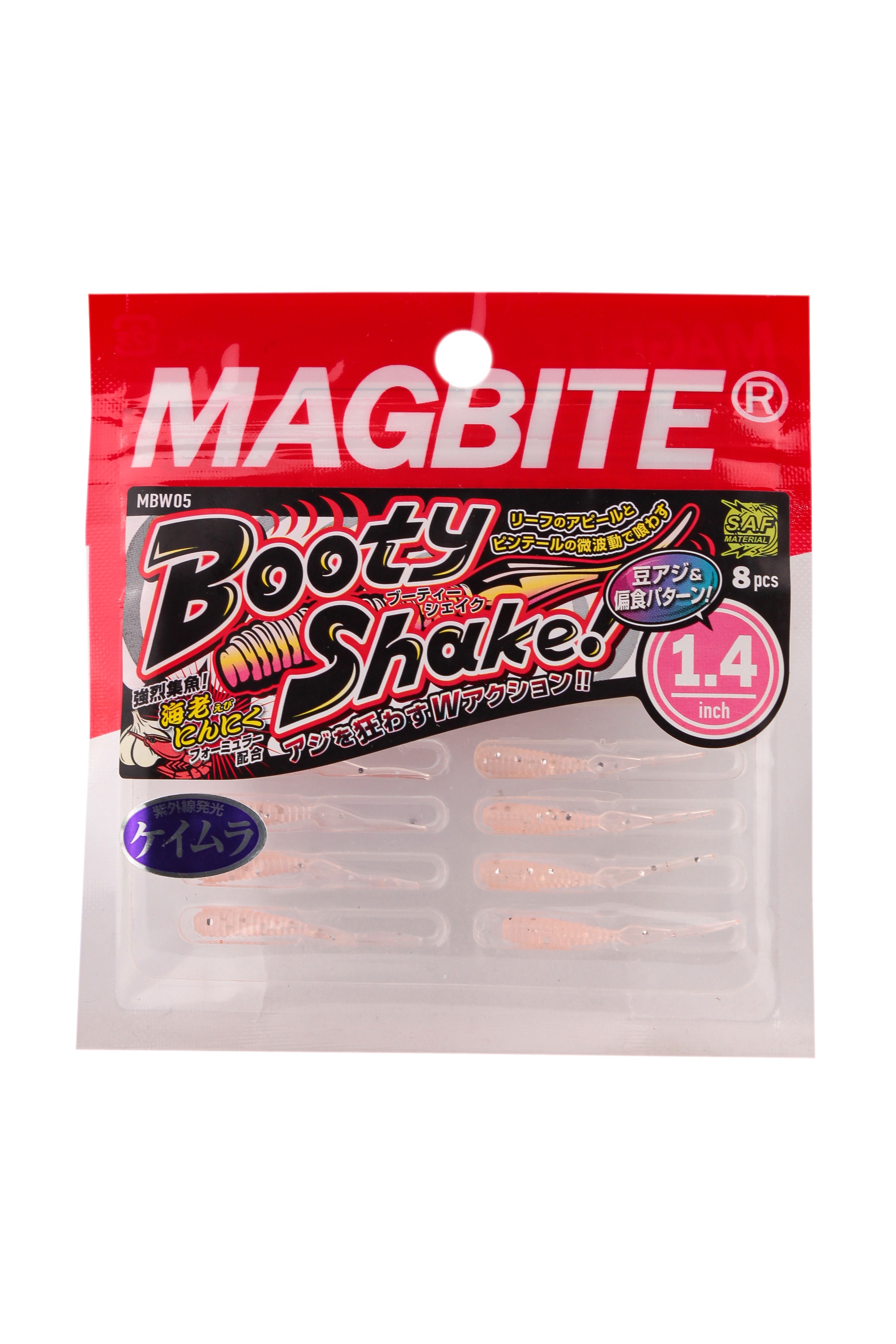Приманка Magbite MBW05 Booty Shake 1,4" цв.06 - фото 1