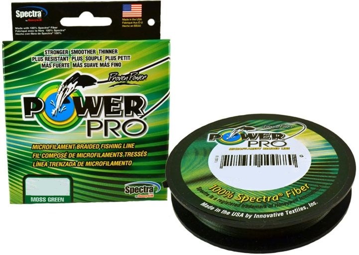 Шнур Power Pro 92м 0,06мм moss green - фото 1