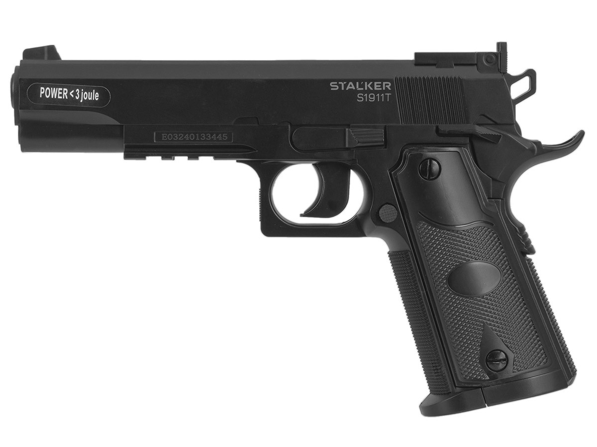 Пистолет Stalker Colt S1911T 4,5мм - фото 1