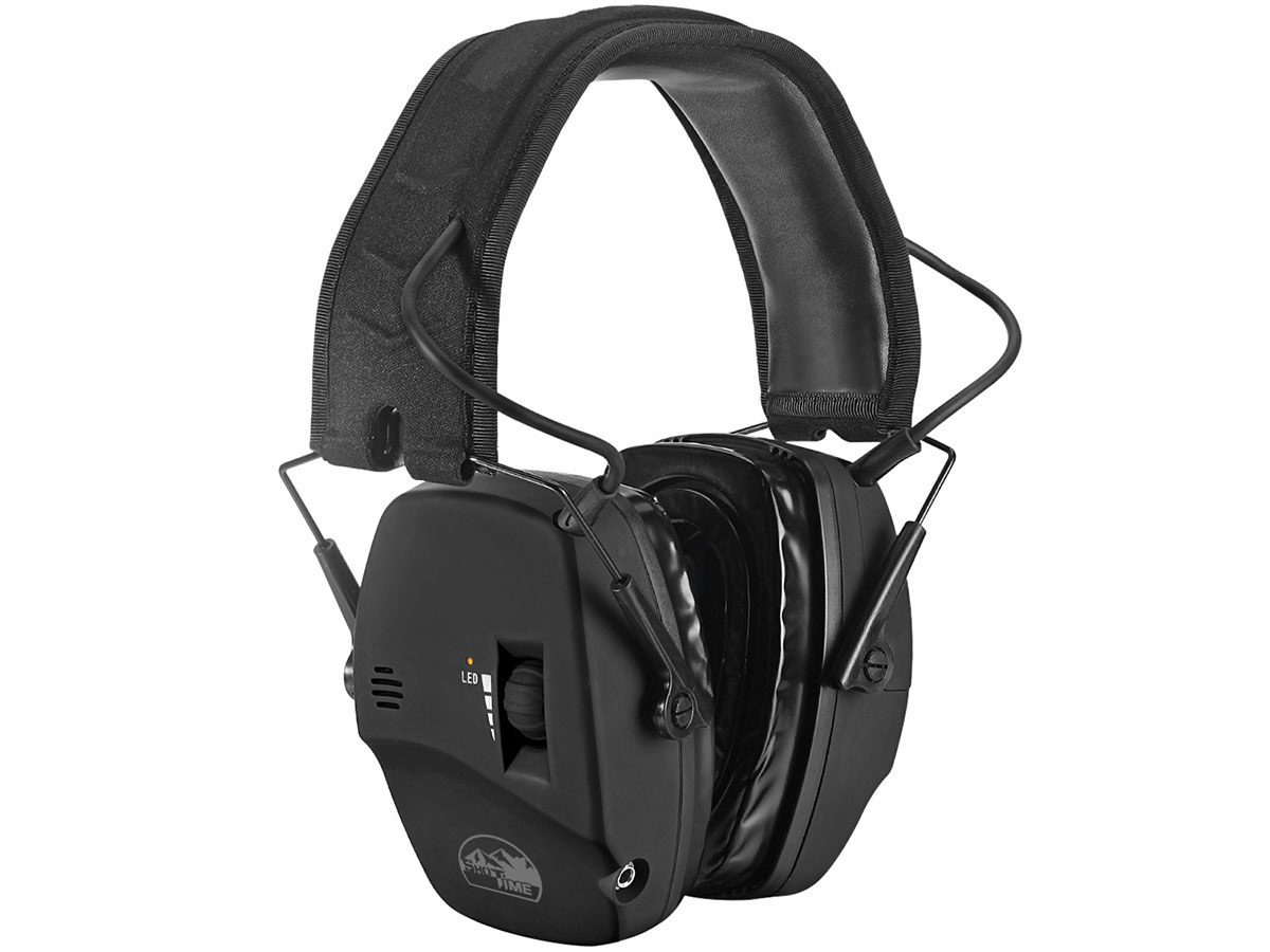 Наушники активные ShotTime 44 Pro стрелковые NRR 23dB чёрные - фото 1