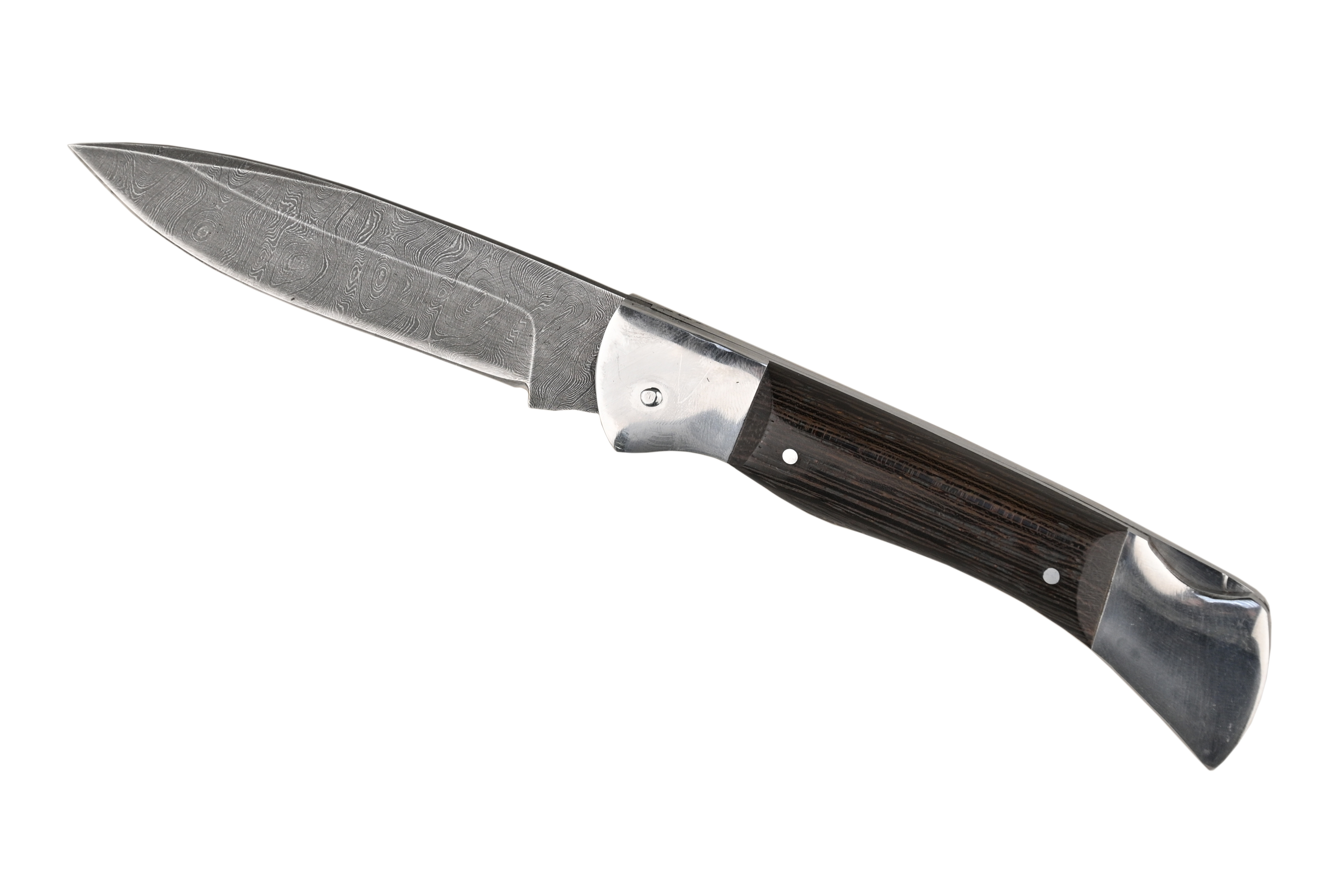 Нож ИП Семин Снайпер дамасская сталь складной - фото 1