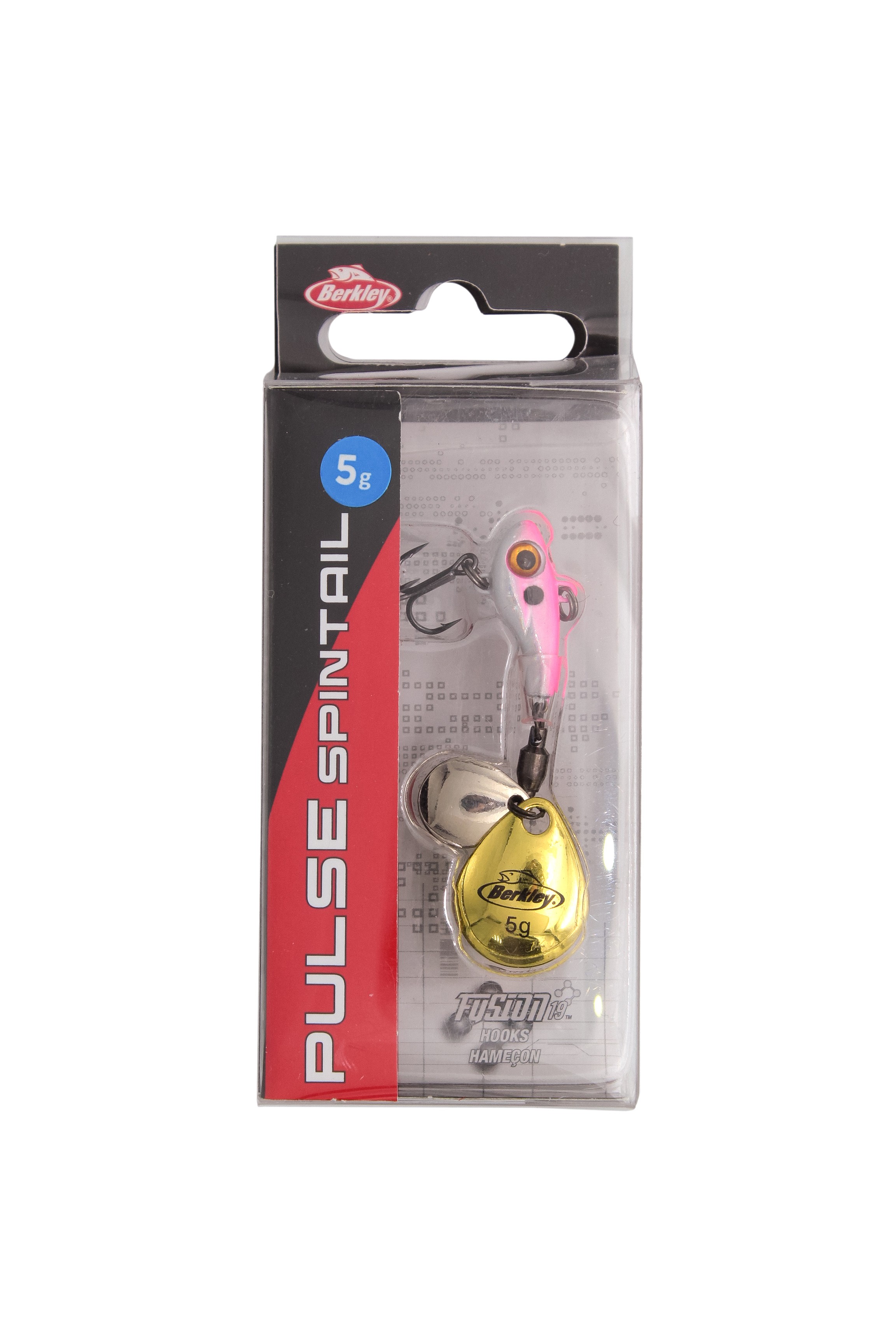 Тейл-спиннер Berkley Pulse Spintail 5см 5гр Pearl Pink - фото 1