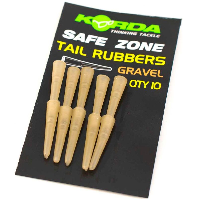 Конус Korda Tail rubber gravel резиновый для безопасной клипсы  - фото 1