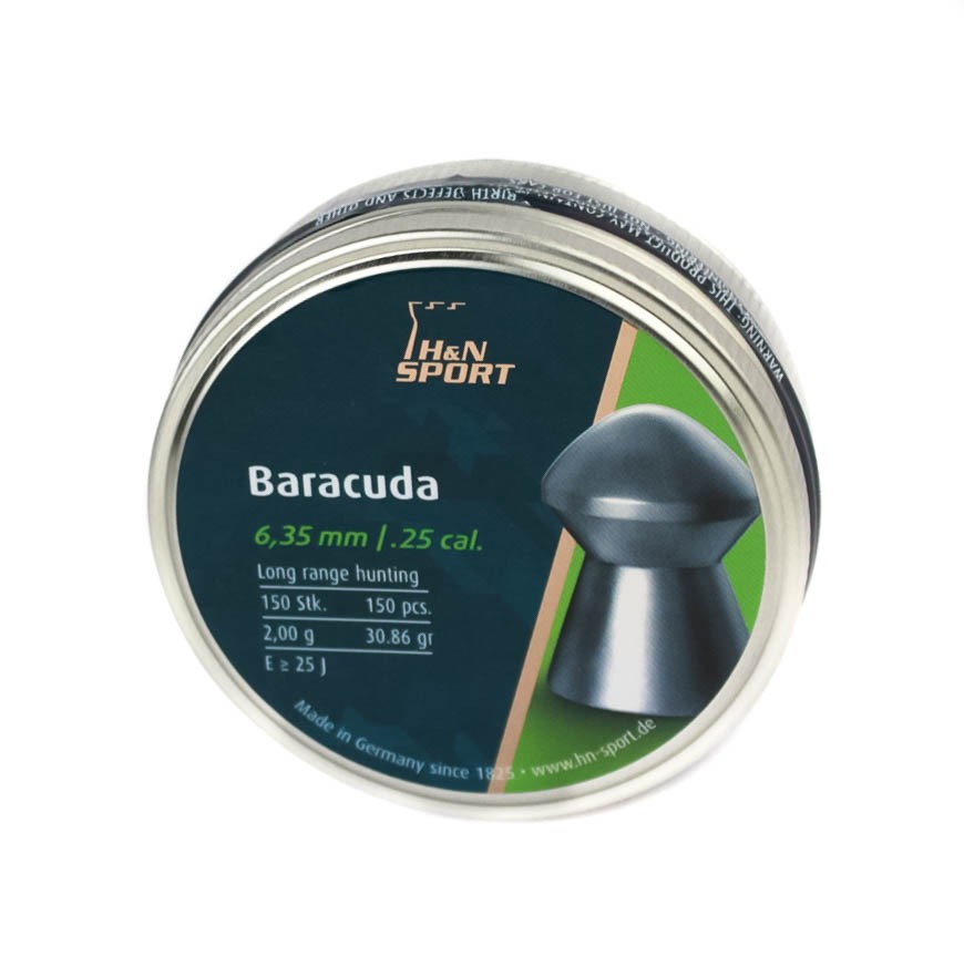 Пульки H&N Baracuda 6,35мм 2гр 150шт - фото 1