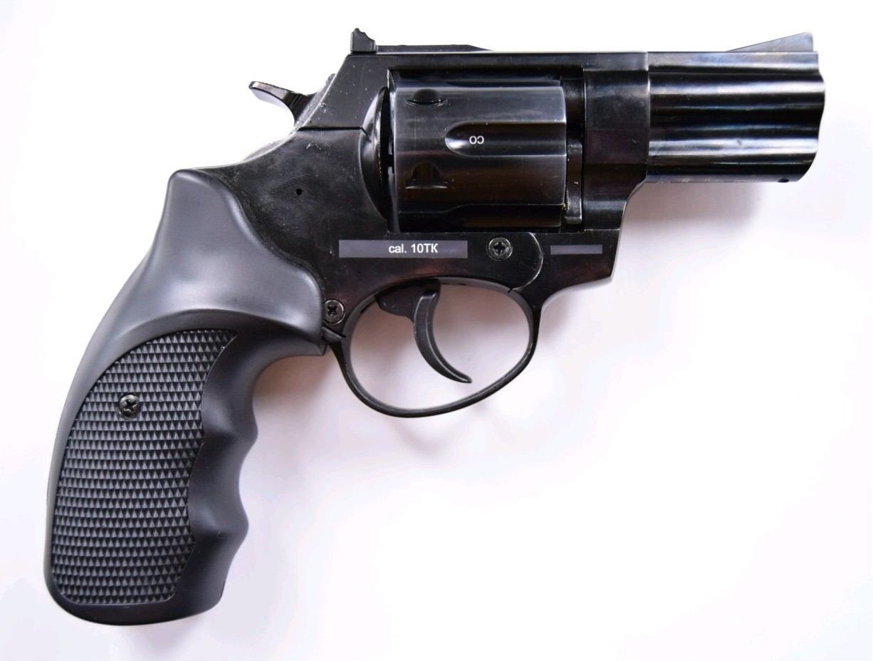 Револьвер Курс-С Taurus-CO 10ТК фумо 2,5&quot; охолощенный - фото 1