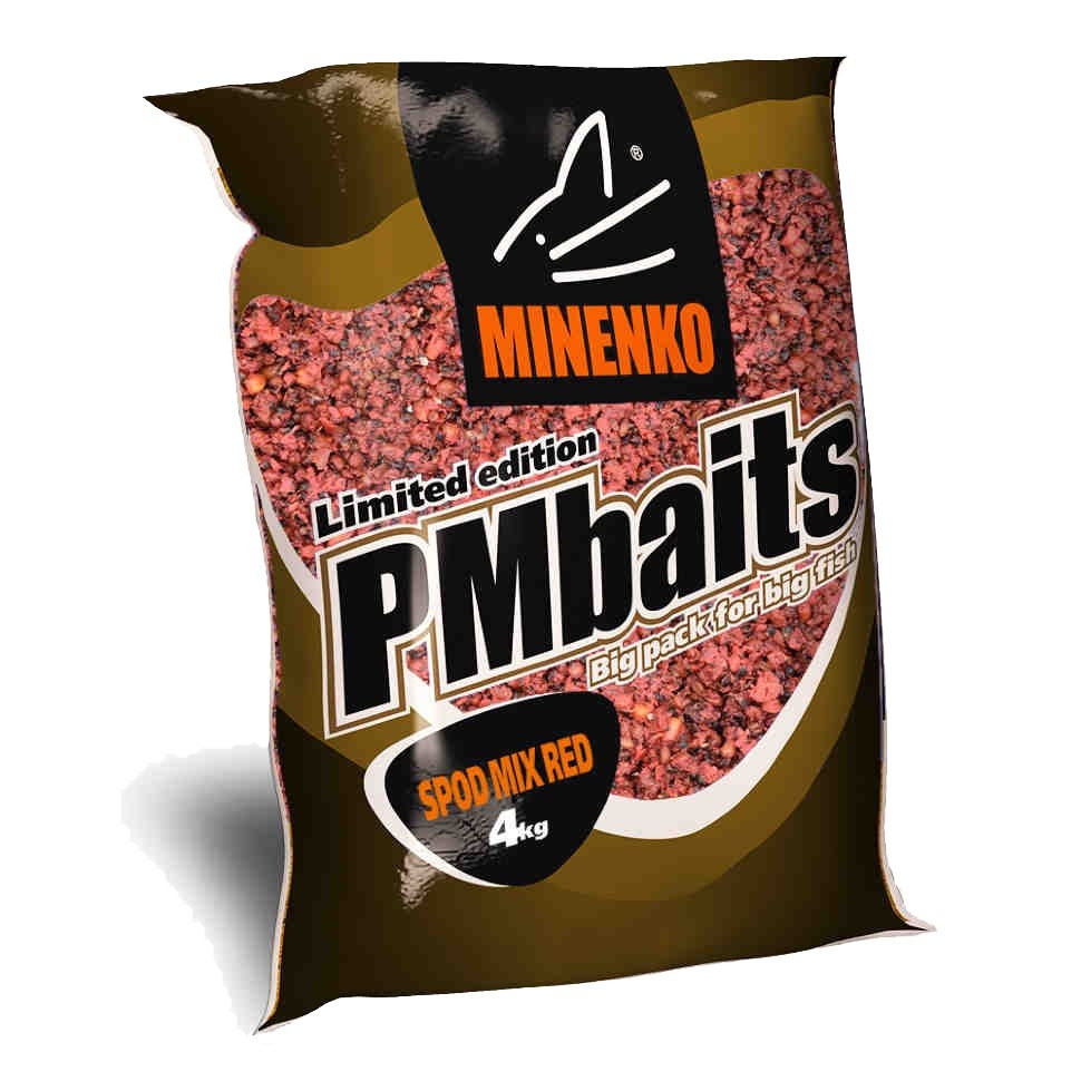 Прикормка MINENKO PMbaits big pack ready to use crushed spod mix red - фото 1