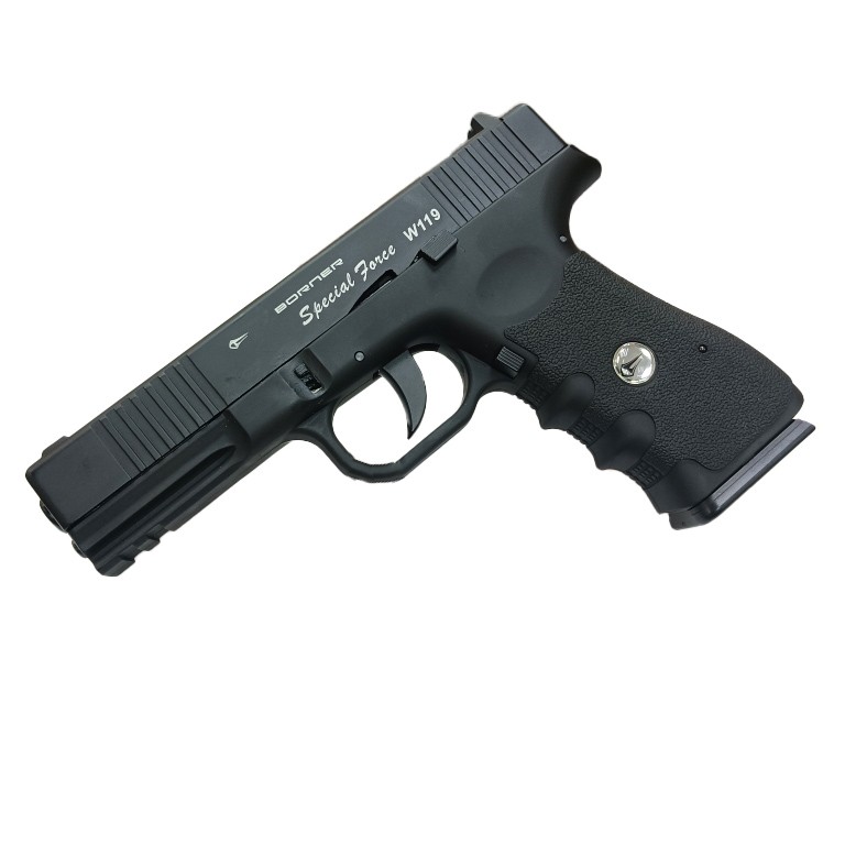 Пистолет Borner W119 Glock 17 4.5мм - фото 1