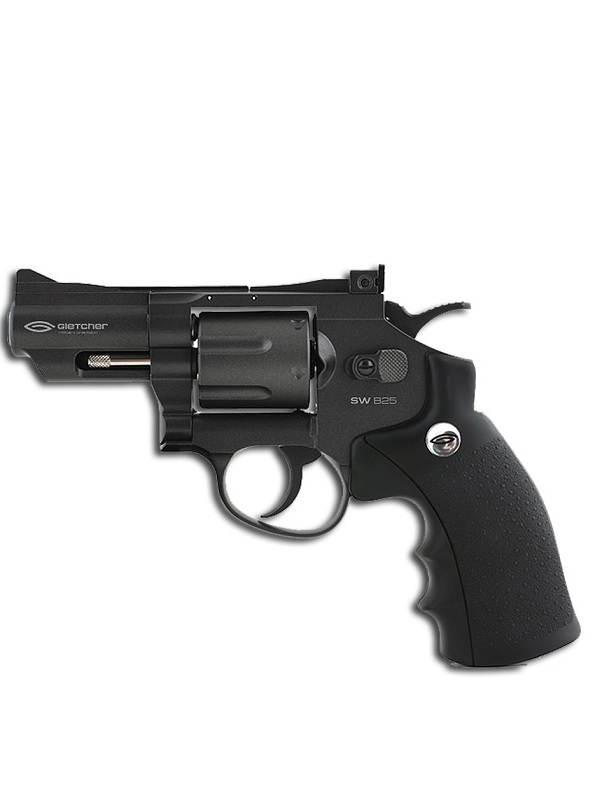 Револьвер Gletcher SW B25 металл пластик - фото 1