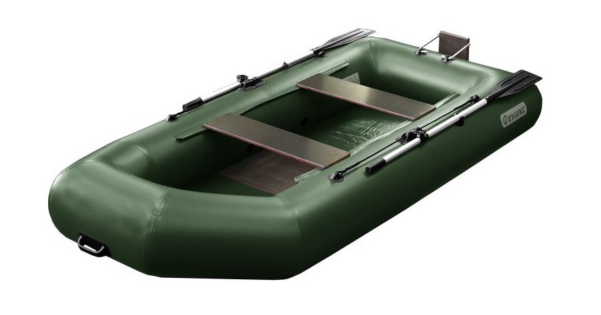 Лодка Boat Master Феникс 280T надувная зеленая - фото 1