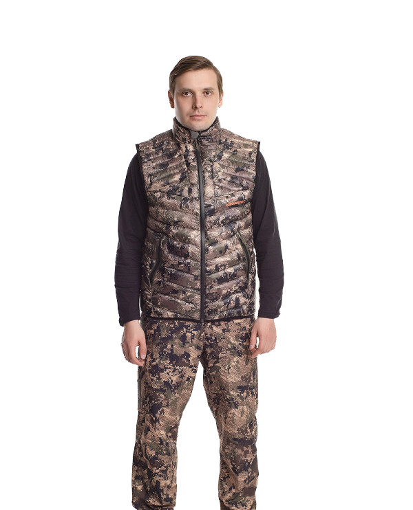 Жилет King Hunter Warm camo green - фото 1