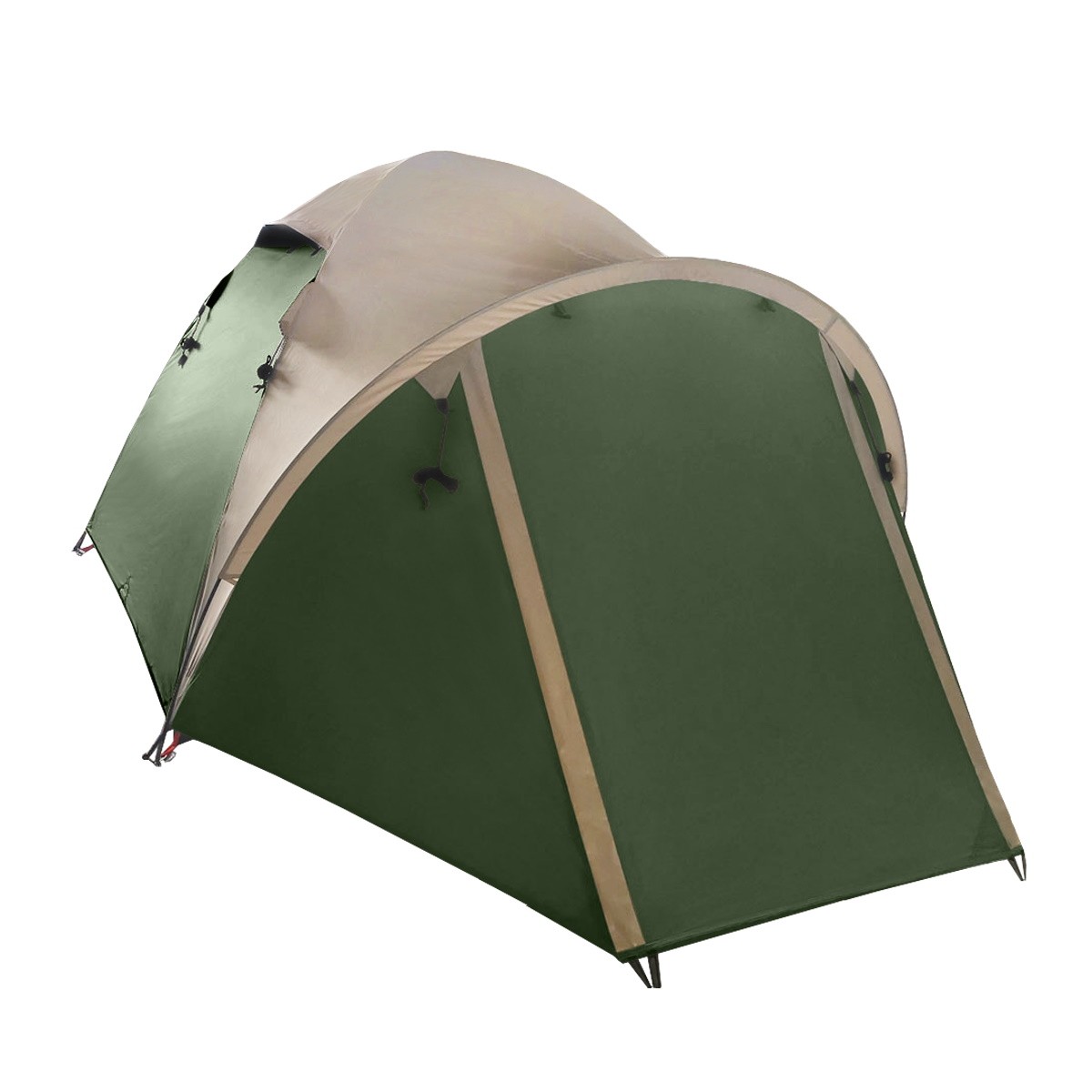 Палатка BTrace Canio 4 зеленый/бежевый - фото 1