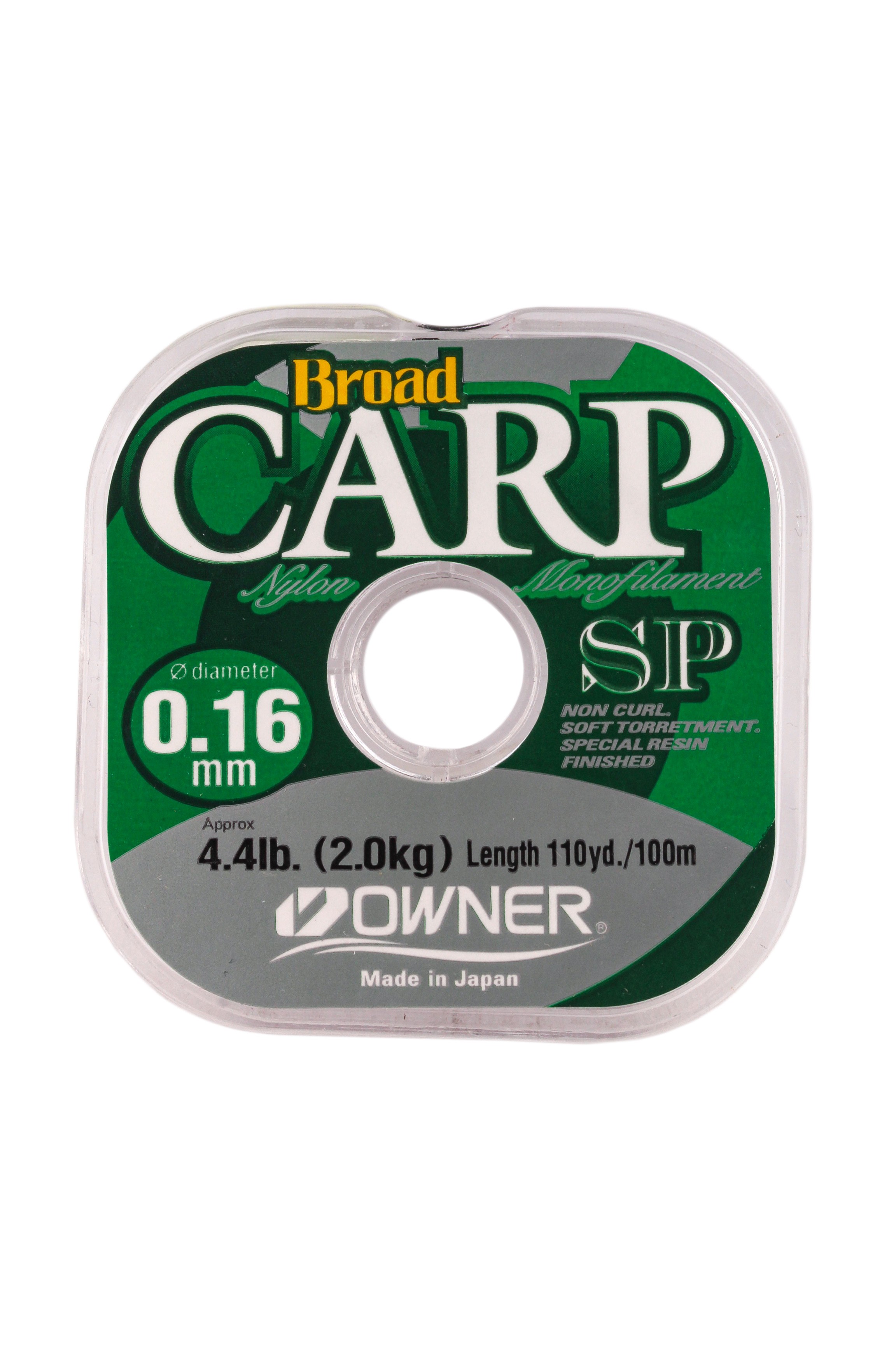Леска Owner Broad carp special 100м 0,16мм - фото 1