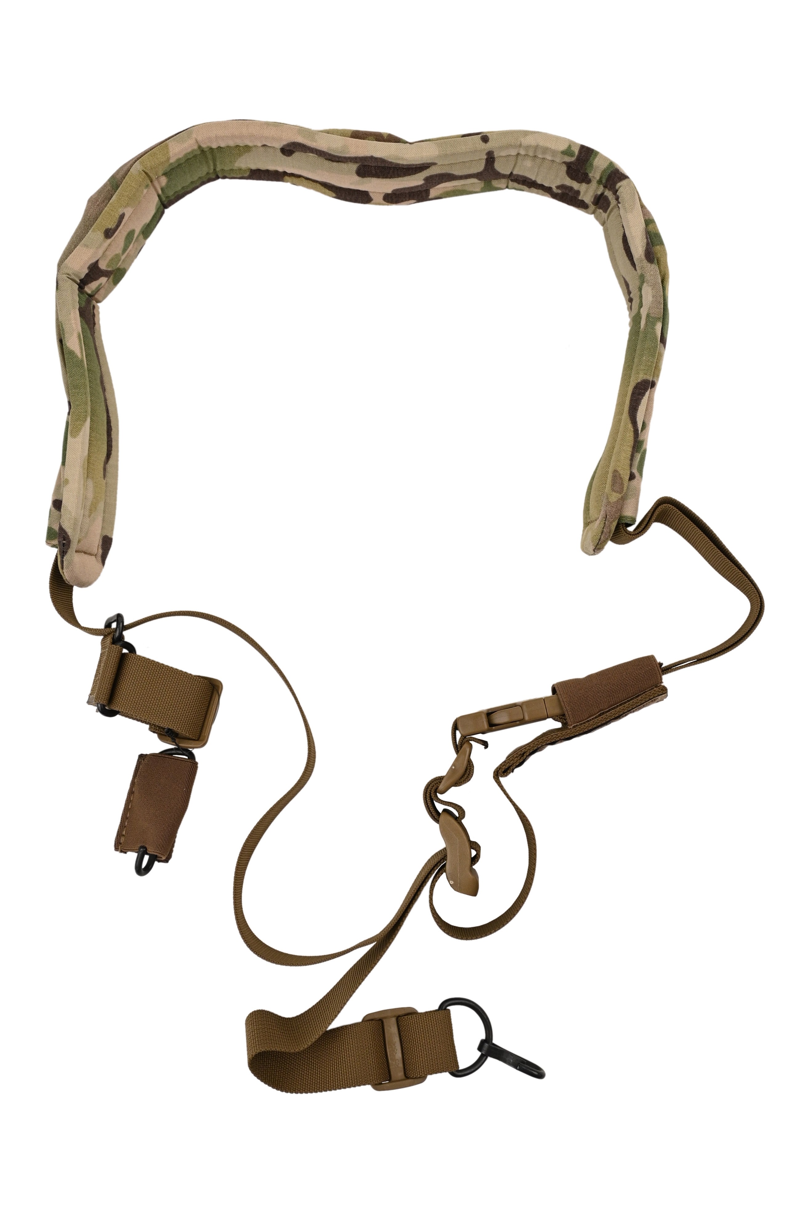 Ремень ТР Долг М3 оружейный тактический койот с подушкой мультикам универс - фото 1