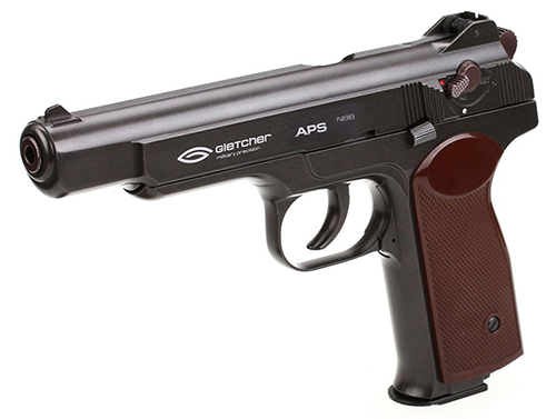 Пистолет Gletcher APS металл  - фото 1